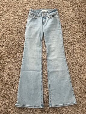 Levi's Light Wash Flare Jeans